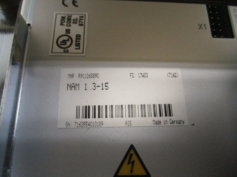 REXROTH NAM1.3-15 R911268890 380/480V 32A (AS PICTURED) NSMP
