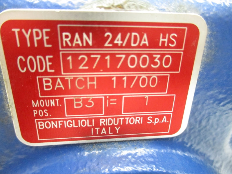 BONFIGLIOLI RAN24/DAHS NSNP