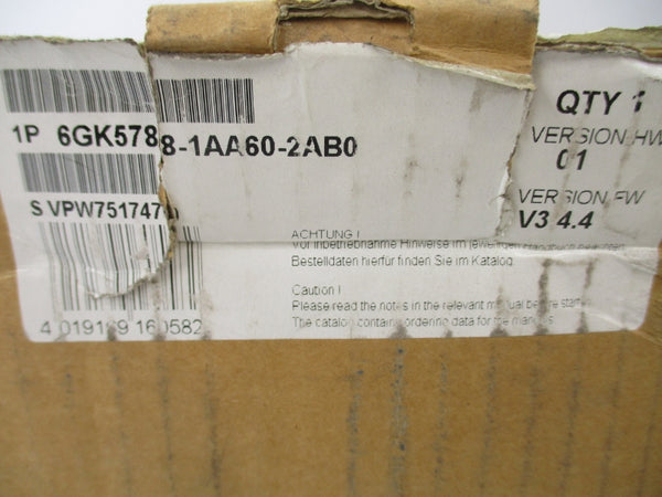 SIEMENS 6GK5788-1AA60-2AB0 24/48V 0.3/0.15A NSMP