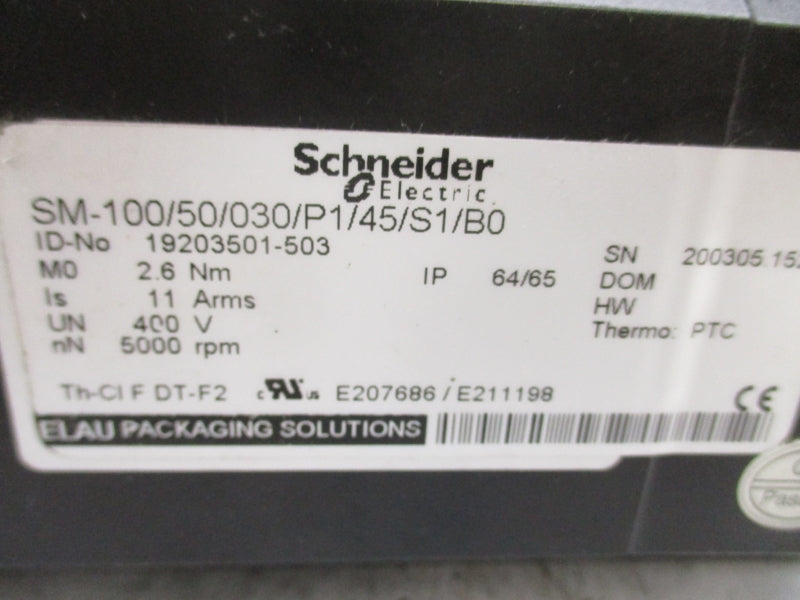 ELAU SM-100/50/030/P1/45/B0 400V UNMP