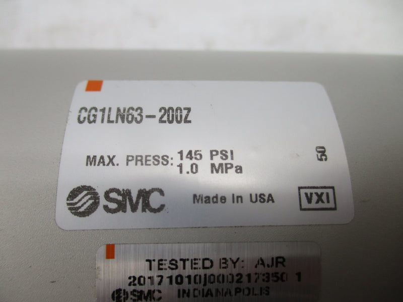 SMC CG1LN63-200Z 145PSI NSMP