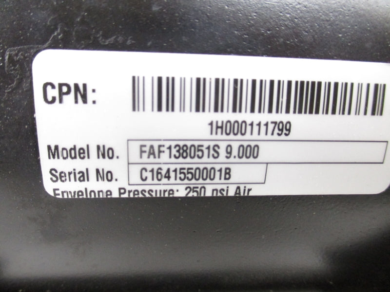 PARKER FAF138051S9.000 250PSI NSNP