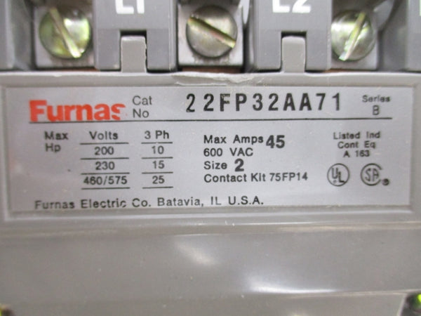 FURNAS 22FP32AA71 SER. B 190-240V 45A NSNP