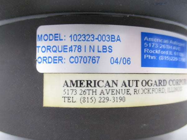 AMERICAN AUTOGARD 102323-003BA UNMP