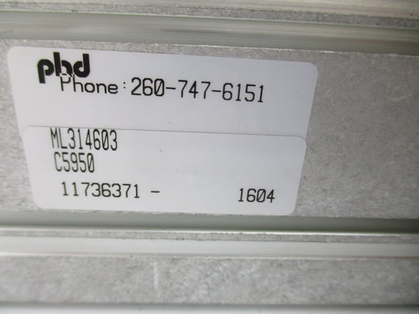PHD ML314603C5950 11736371-1604 NSNP