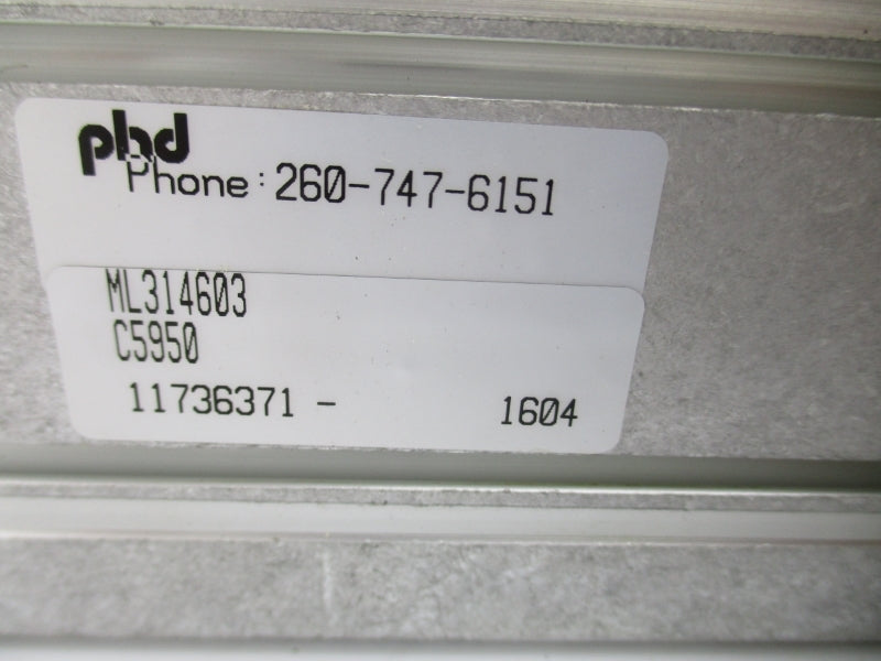 PHD ML314603C5950 11736371-1604 NSNP
