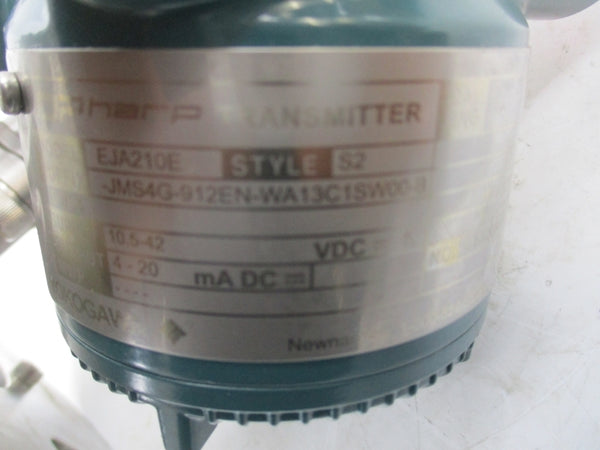 YOKOGAWA EJA210E-JMS4G-912EN-WA13C1SW00-B 10.5-42VDC NSNP