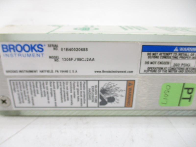 BROOKS INSTRUMENT 1305FJ1BCJ2AA 200PSI NSMP