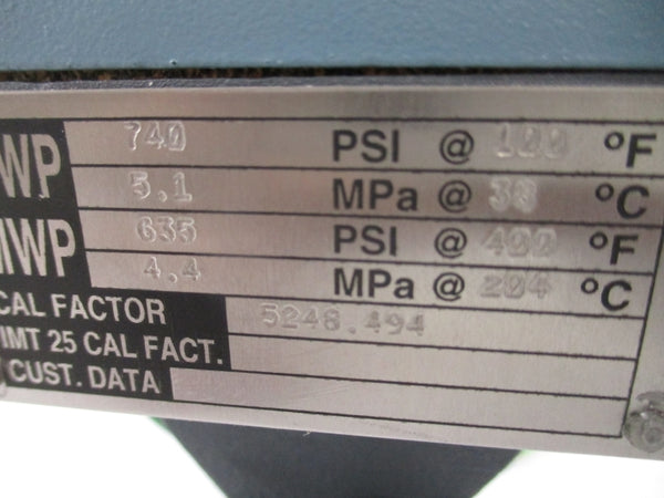 FOXBORO 801SA-WCR-PJGFNA-B 96F51392 740PSI NSMP