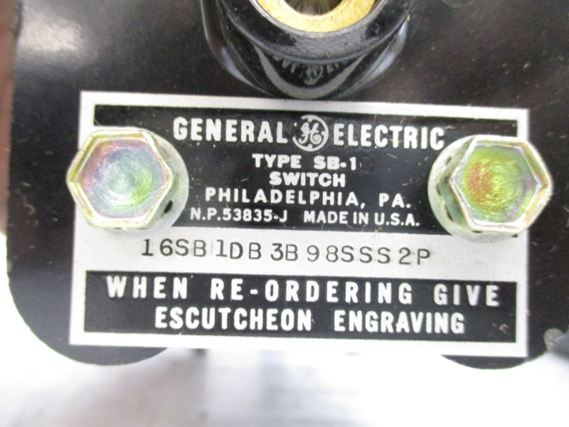 GENERAL ELECTRIC 16SB1DB3B98SSS2P SB-1 NSMP