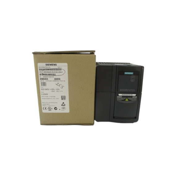SIEMENS 6SE6420-2UC22-2BA1 200-240V 11.7A NSMP