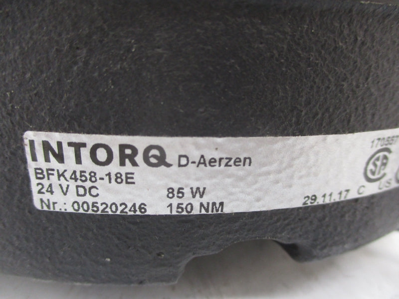 INTORQ BFK458-18E 24VDC NSNP