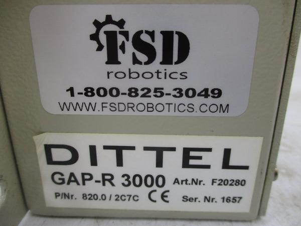 WALTER DITTEL 820.0/2C7C GAP-R 3000 UNMP