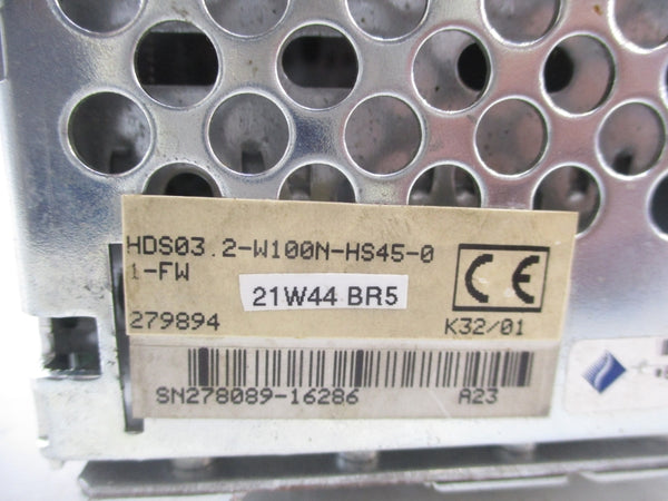REXROTH HDS03.2-W100N-HS45-01-FW UNMP