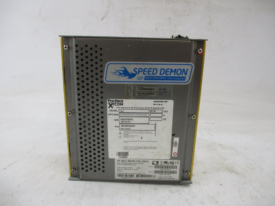 PRO-FACE PM-110002 1341-2000-2GB-64GB-XP TF-AEC-6920-C20-1010 9-30VDC 7-2A UNMP