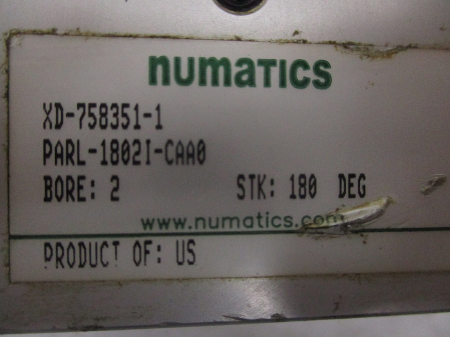 NUMATICS PARL-1802I-CAA0 UNMP