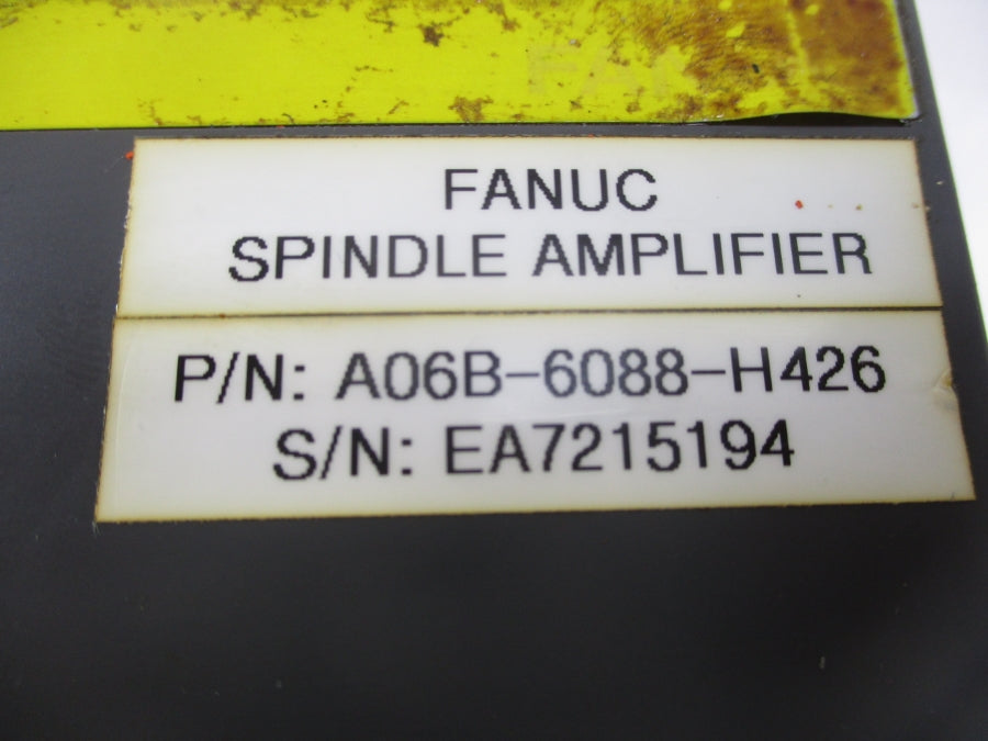 FANUC A06B-6088-H426 (AS PICTURED) REMAN