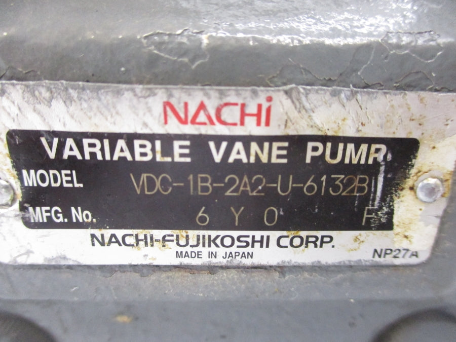 NACHI VDC-1B-2A2-U-6132B UNMP