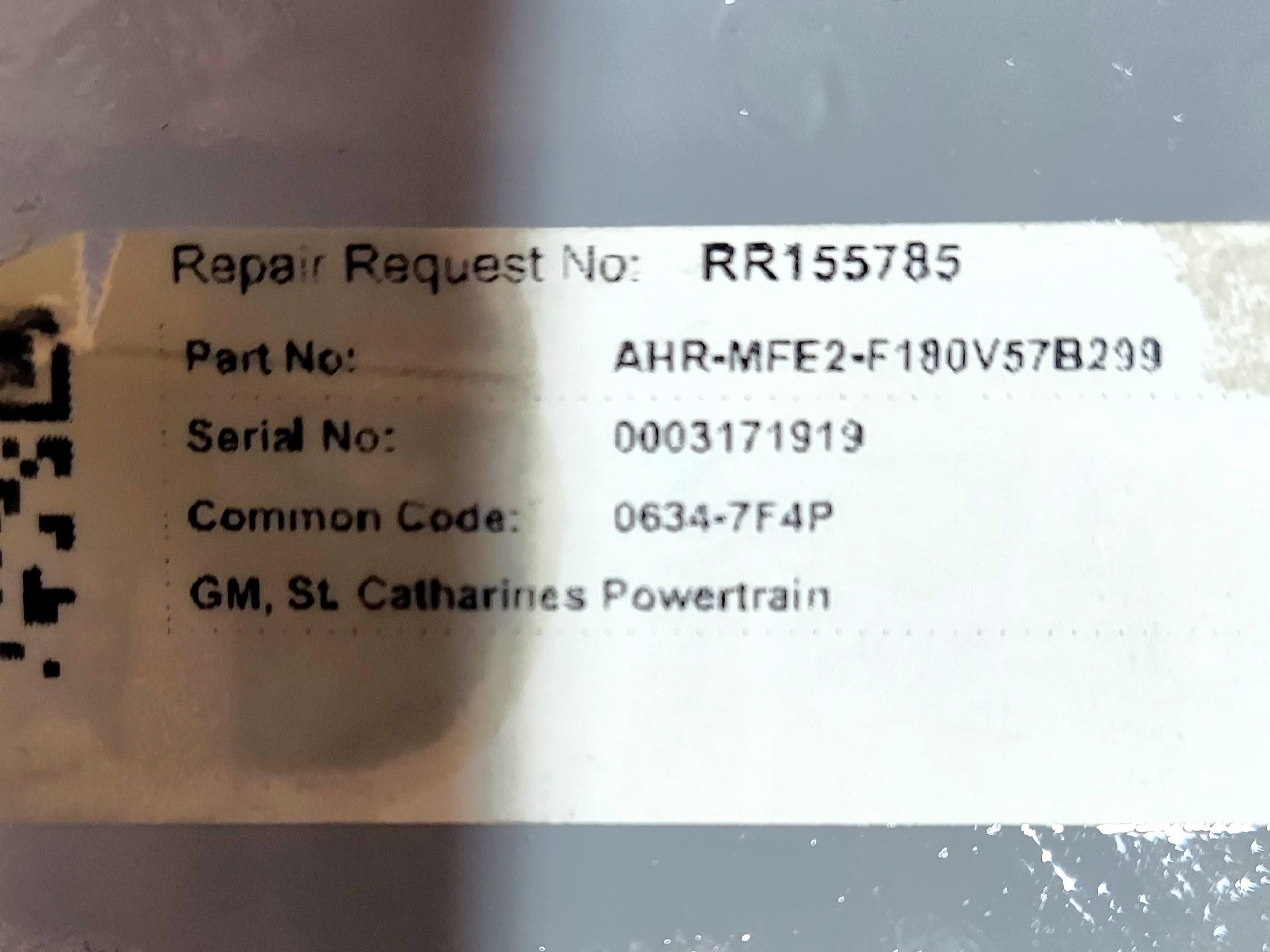 SKF AHR-MFE2-F180V57B299 (AS PICTURED) REMAN