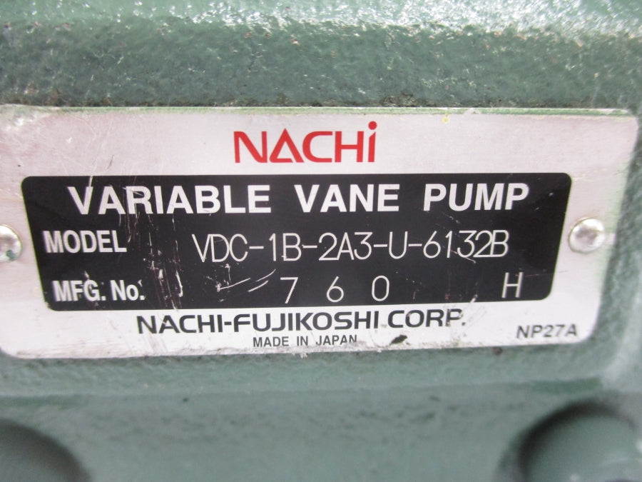 NACHI VDC-1B-2A3-U-6132B UNMP