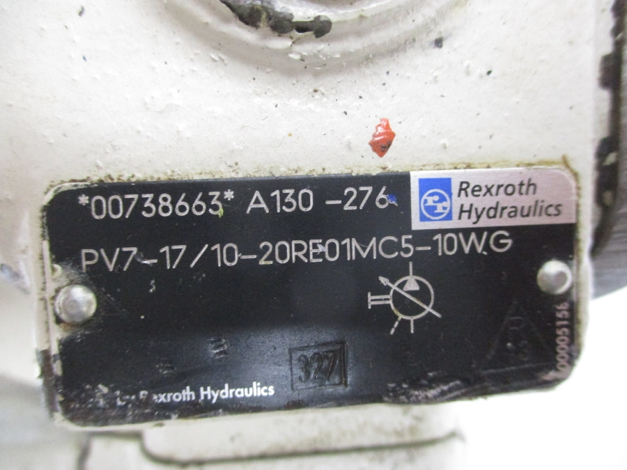 REXROTH PV7-17/10-20RE01MC5-10WG (AS PICTURED) UNMP