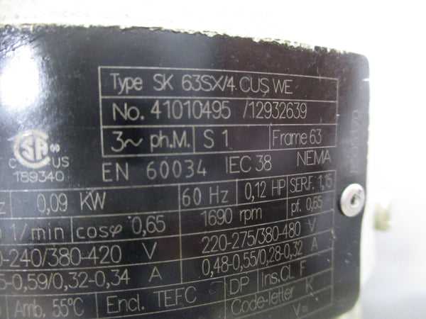 NORD SK 63SX/4 CUS WE 4500099 UNMP