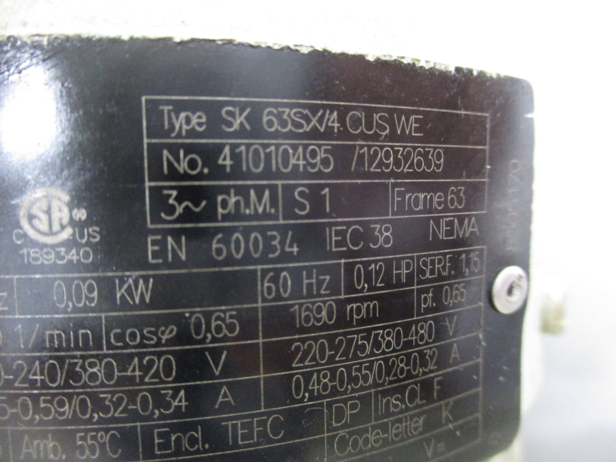 NORD SK 63SX/4 CUS WE 4500099 UNMP