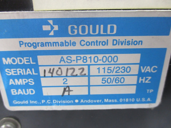 GOULD AS-P810-000 115/230VAC 2A UNMP