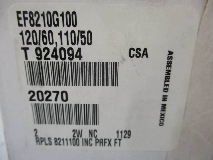 ASCO EF8210G100 120V 5-125PSI 2" NSMP