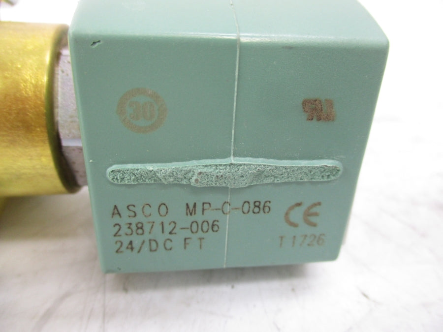 ASCO JKF8210G094MO 24VDC 40PSI 1/2" NSMP