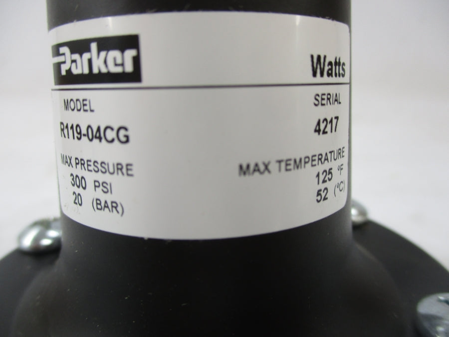 PARKER R119-04CG 300PSI 1/2" NSMP