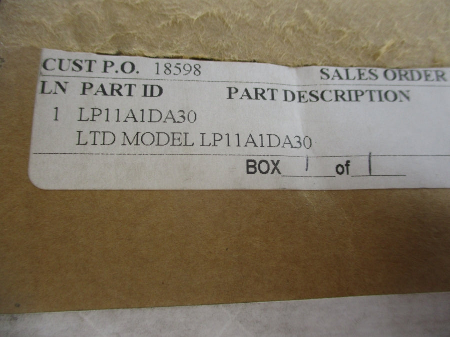 BINDICATOR LP11A1DA30 120/240VAC 5A 150PSI NSMP