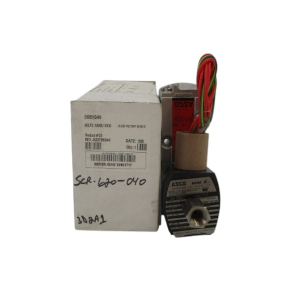 ASCO EV8551G409 110/120V 30-150PSI NSMP