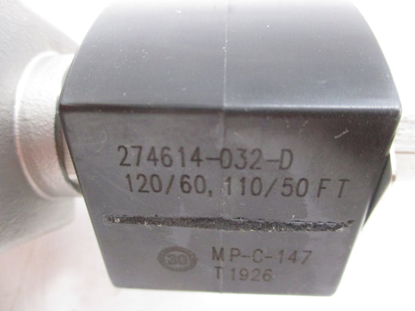 ASCO EV8551G409 110/120V 30-150PSI NSMP