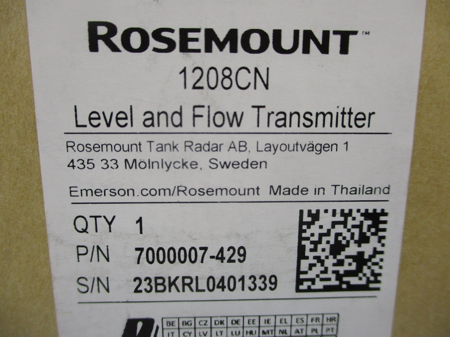 ROSEMOUNT 1208CN 14-35VDC NSMP