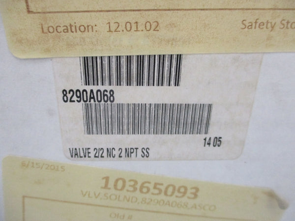 ASCO 8290A068 90PSI 2" NSMP