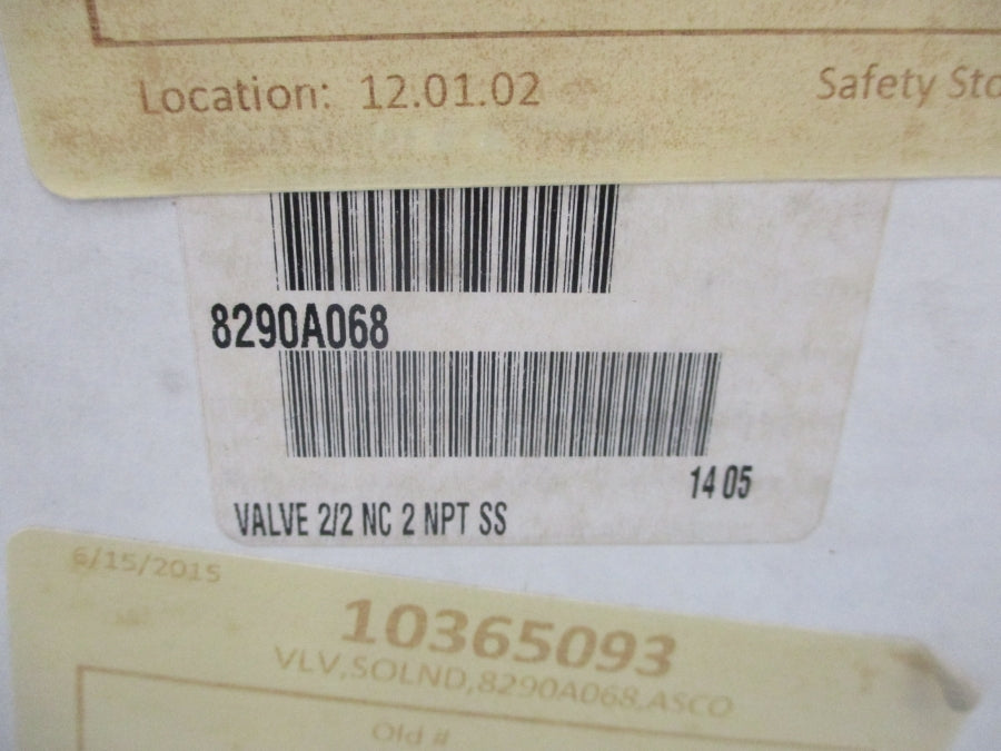 ASCO 8290A068 90PSI 2" NSMP