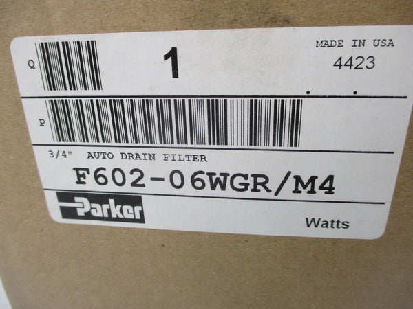 PARKER F602-06WGR/M4 175PSI NSMP