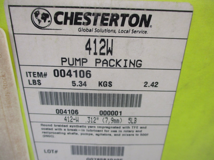 CHESTERTON 412W 5LB NSMP