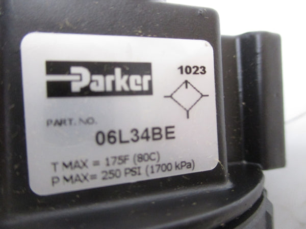 PARKER 06L34BE 250PSI 1/2" NSMP