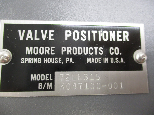 MOORE 72LN315 NSNP