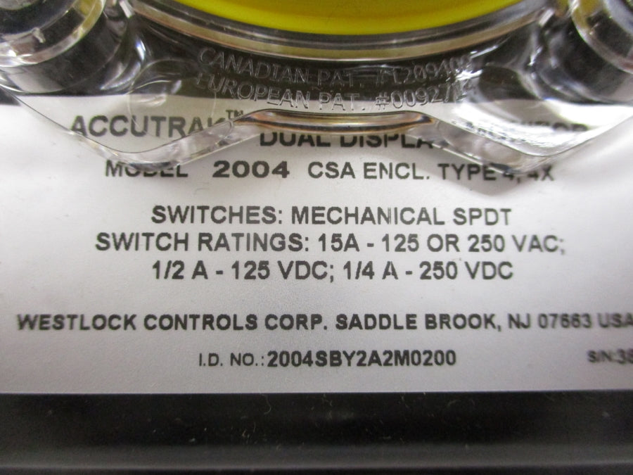 WESTLOCK 2004SBY2A2M0200 250VAC 15A NSMP