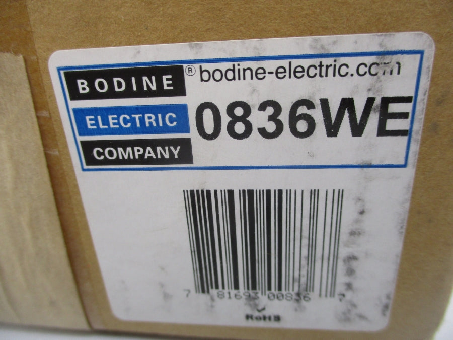 BODINE 0836WE 115VAC 4.2A NSMP