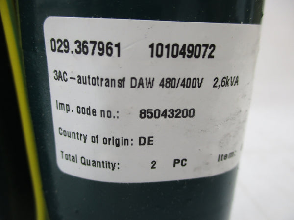 ISMET 029.367961 85043200 400/480V NSNP