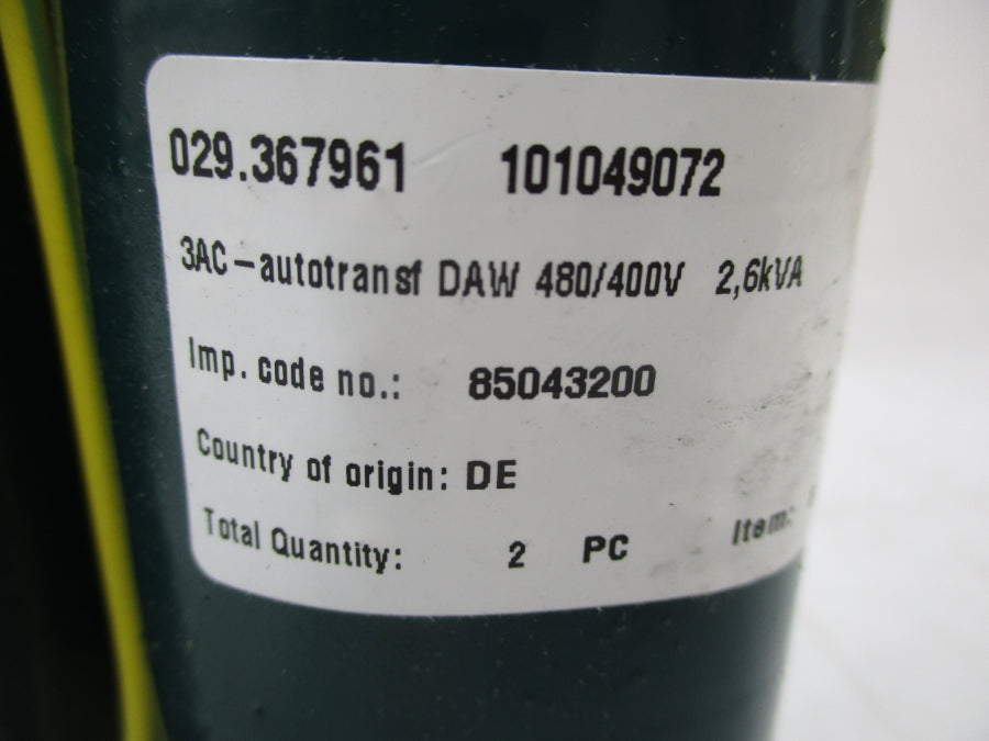 ISMET 029.367961 85043200 400/480V NSNP