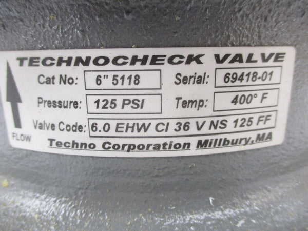TECHNOCHECK 6" 5118 125PSI NSNP