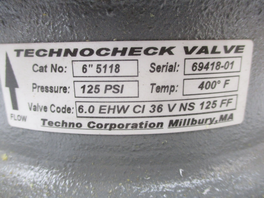TECHNOCHECK 6" 5118 125PSI NSNP