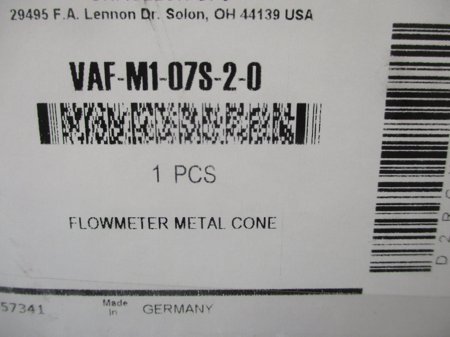 SWAGELOK VAF-M1-07S-2-0 130PSI NSMP