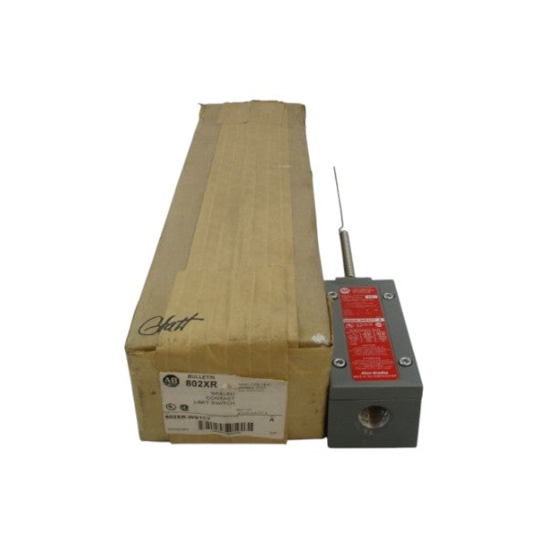 ALLEN BRADLEY 802XR-WS1C7 SER. A 120-600VAC 30A (BR/WH) NSMP