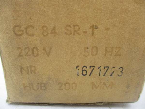 MAGNETIC GC84SR-1 1671723 220V NSMP